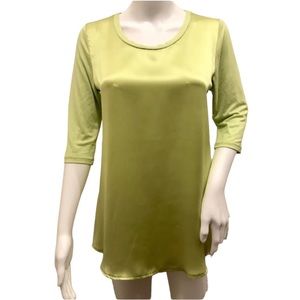 Lola & Sophie Silk Rayon Tshirt Top Small